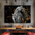 Moderne wilde Tierplakate Wandkunst Fein Kunstleinwanddrucke Löwe Elefant Leopard Zebra Bilder für Wohnzimmer Bürodekoration