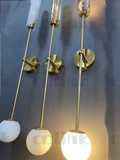 Nordische LED-Wandleuchte mit Glas – Elegante Wandleuchte für Wohnzimmer und Schlafzimmer | Brehn