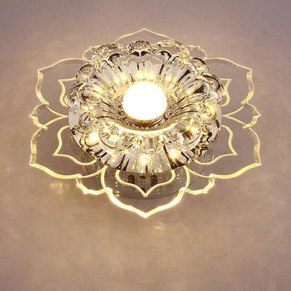 Elegante Kristall-Deckenleuchte mit LED – Moderne Beleuchtung für Wohnräume | Brehn