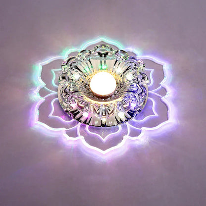 Elegante Kristall-Deckenleuchte mit LED – Moderne Beleuchtung für Wohnräume | Brehn