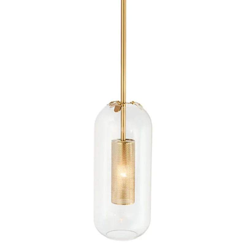 Moderne LED Wandleuchte mit Glasabdeckung für Schlafzimmer und Wohnzimmer | Brehn