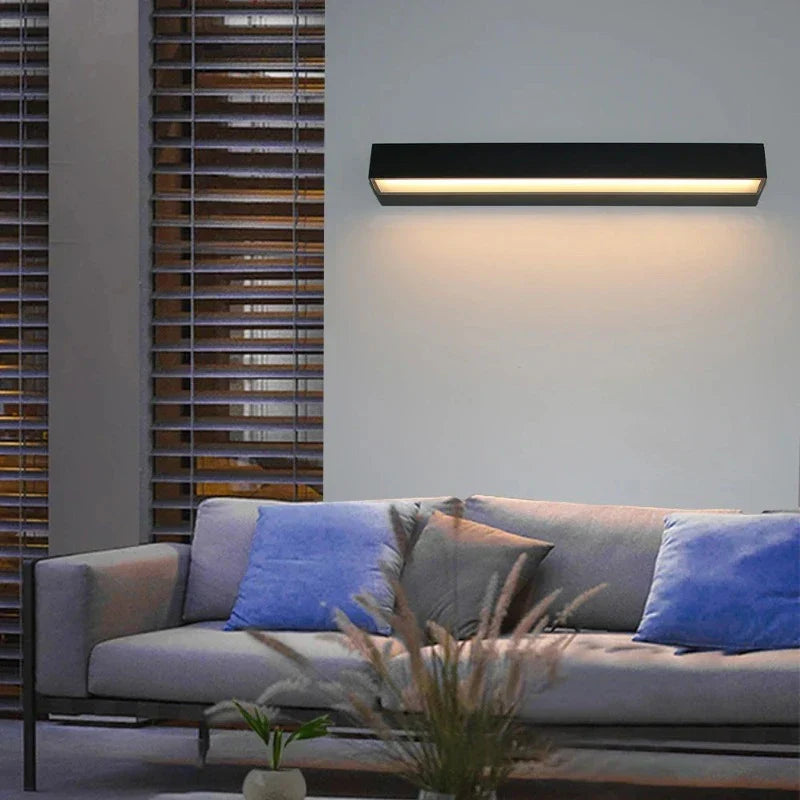 Moderne LED Wandleuchte für Außenbereich - Wetterfest, energiesparend, ideal für Garten und Terrasse | Brehn