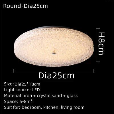 Eleganter LED-Kronleuchter – Moderne Deckenleuchte mit Kristall für Wohnzimmer und Schlafzimmer | Brehn