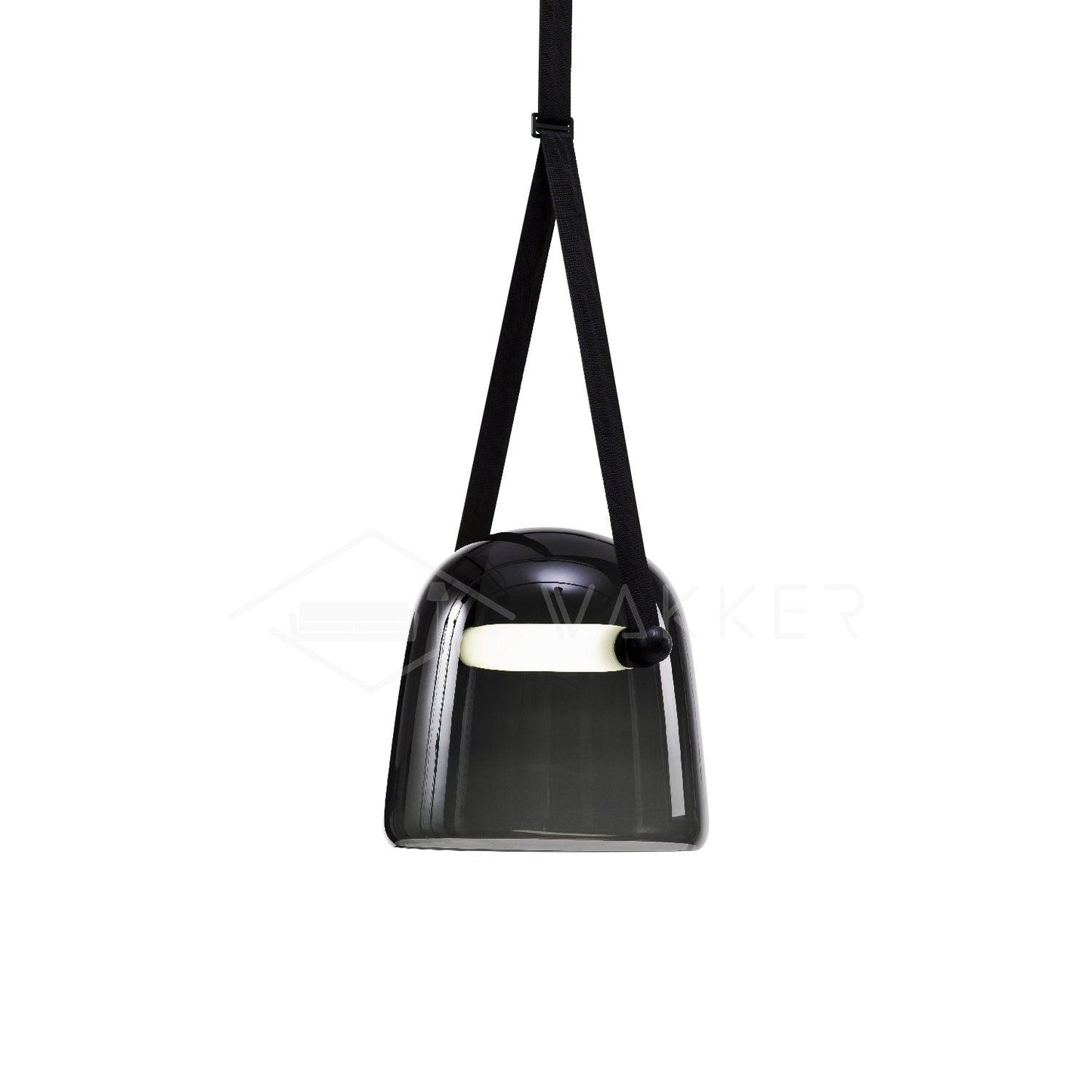 Brehn | LunaMona Deckenlampe - Moderne Pendelleuchte aus Metall und Glas