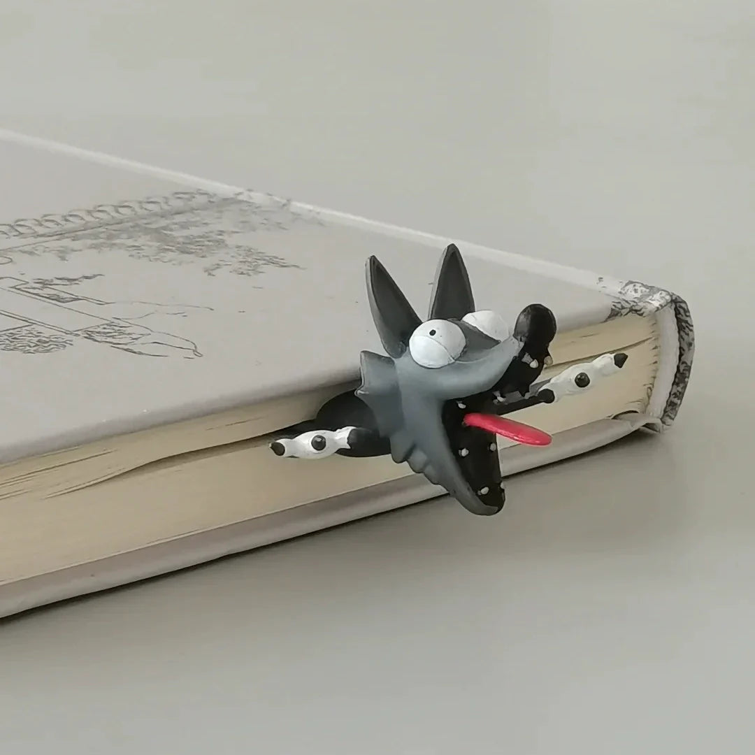 Brehn | 3D Tier-Lesezeichen - Süßes, kreatives Schreibwaren Geschenk