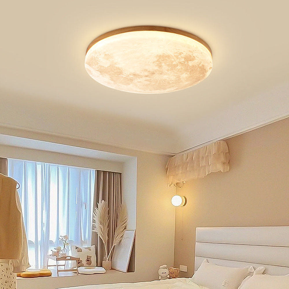 Moon Round | Minimalistische runde LED-Deckenleuchte | Brehn