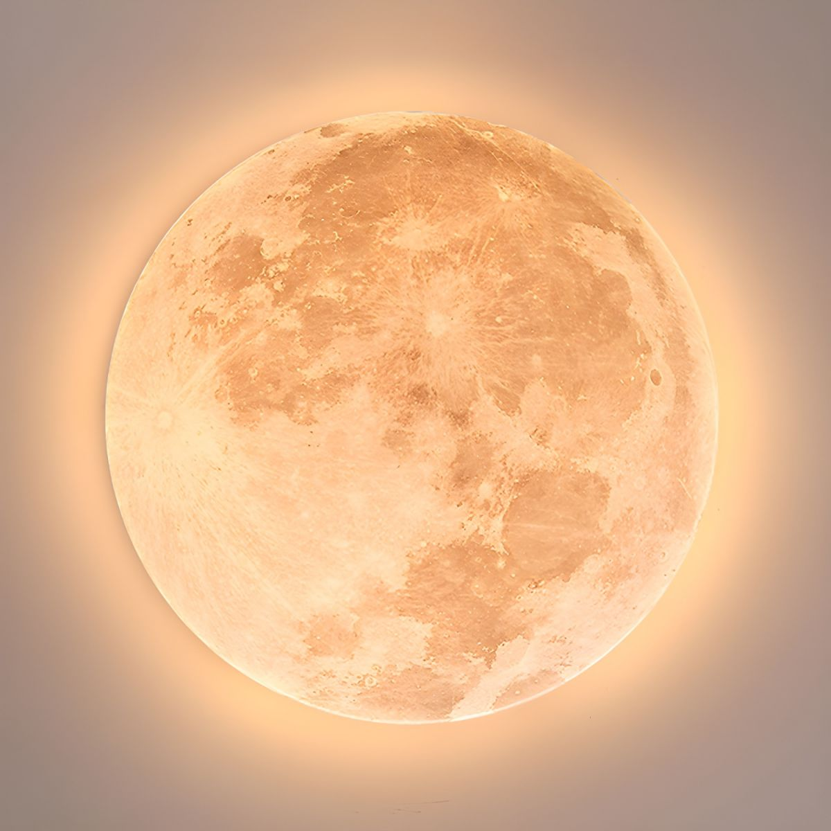Moon Round | Minimalistische runde LED-Deckenleuchte | Brehn