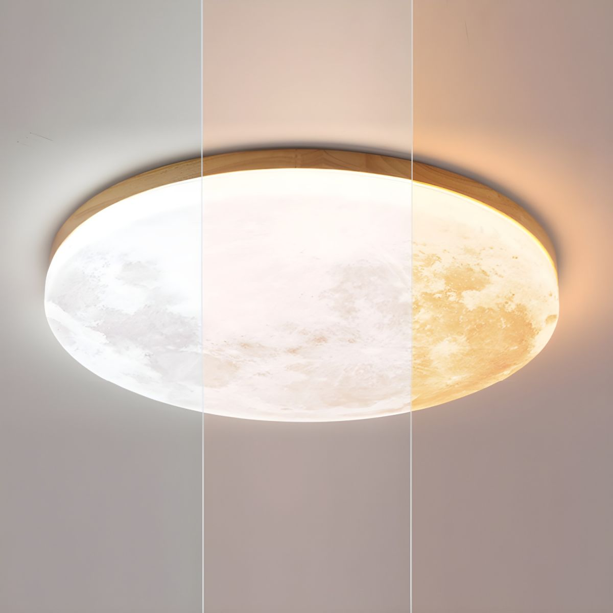 Moon Round | Minimalistische runde LED-Deckenleuchte | Brehn