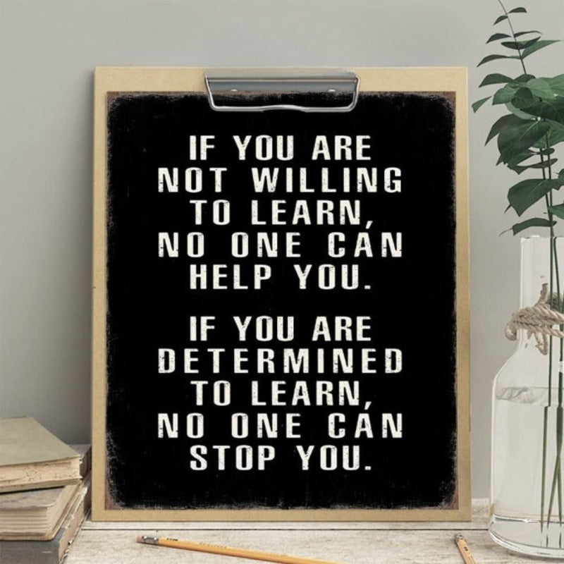 Wandbild & Dekoration: Motivationsposter