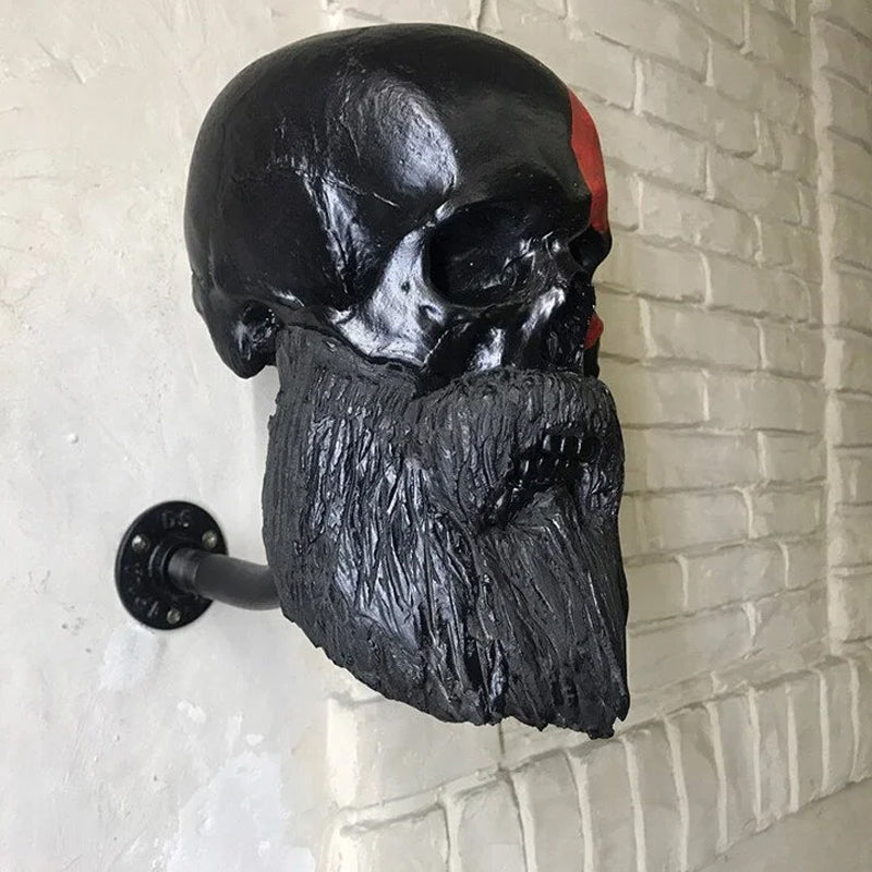Skull Motorradhelm Halter | Brehn