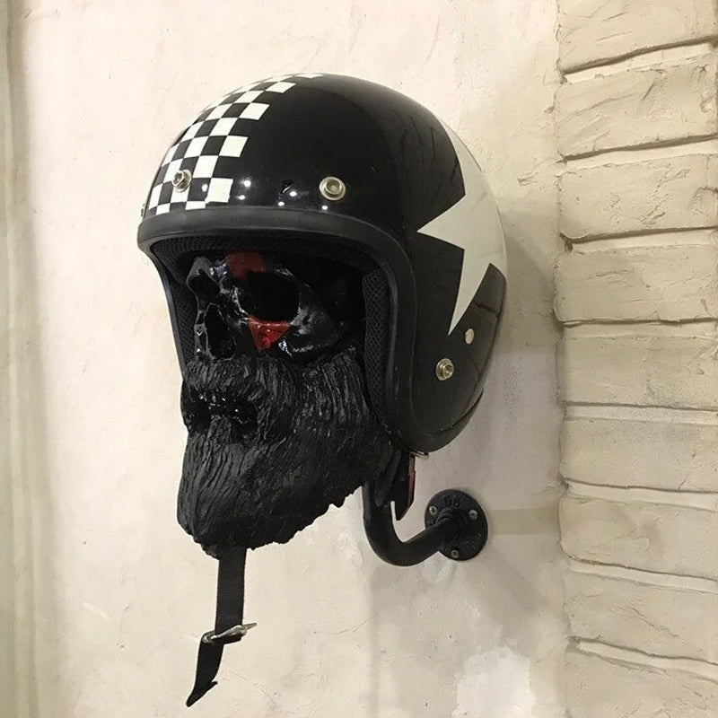 Skull Motorradhelm Halter | Brehn