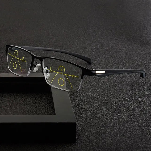 Multifokale progressive Lesebrille mit Anti-Blaulicht | Brehn