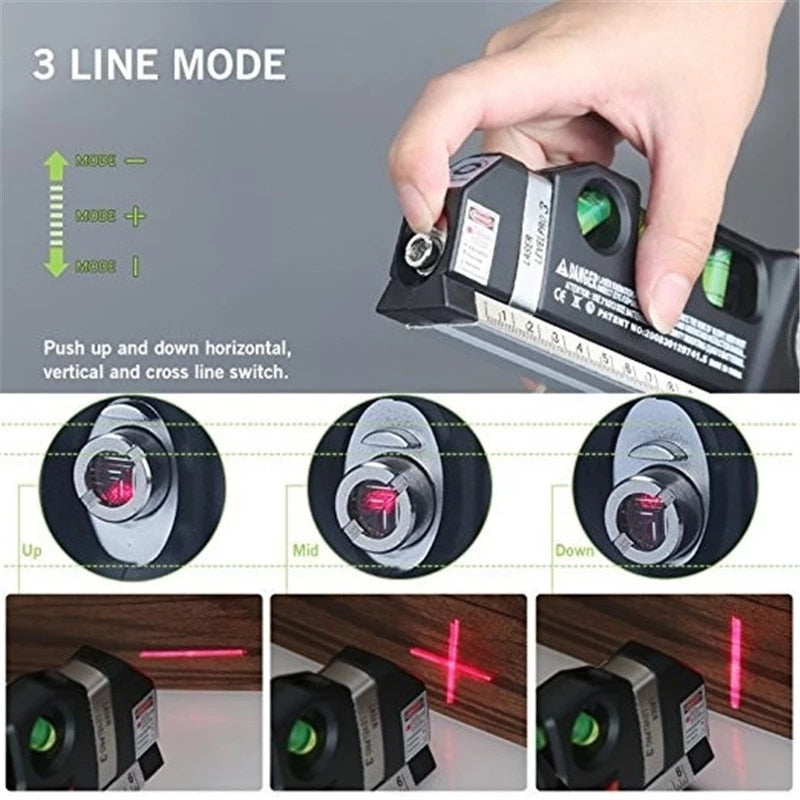 PrecisionPro 4-in-1 Laser Level und Maßband | Brehn