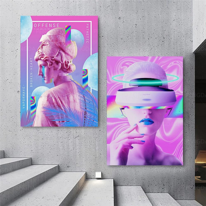 Klassische Avatar-Leinwand Wandkunst Malerei