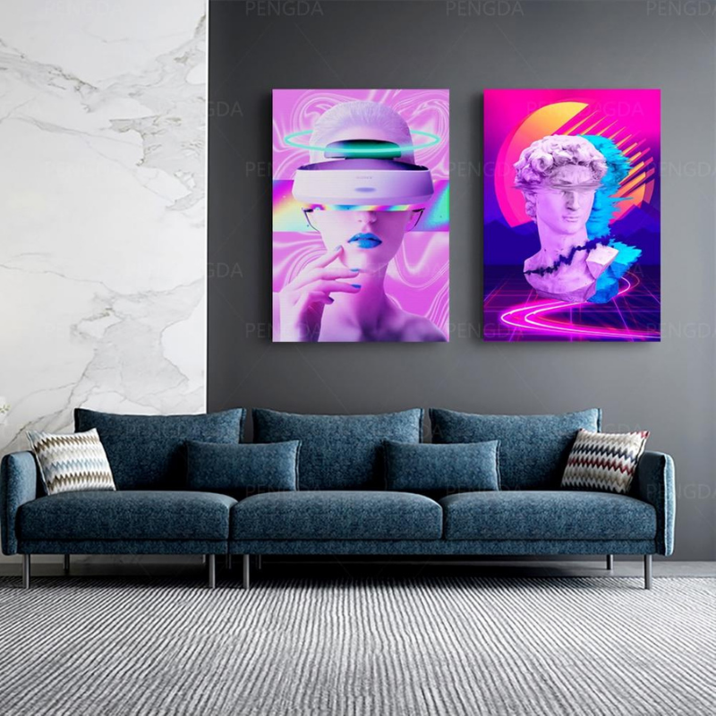 Klassische Avatar-Leinwand Wandkunst Malerei