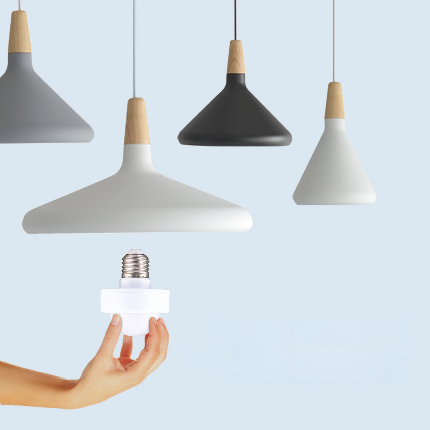 Brehn | RoyaleGlow wiederaufladbare LED-Glühbirne - Fernbedienung, berührungsgesteuert, Mehrfarben