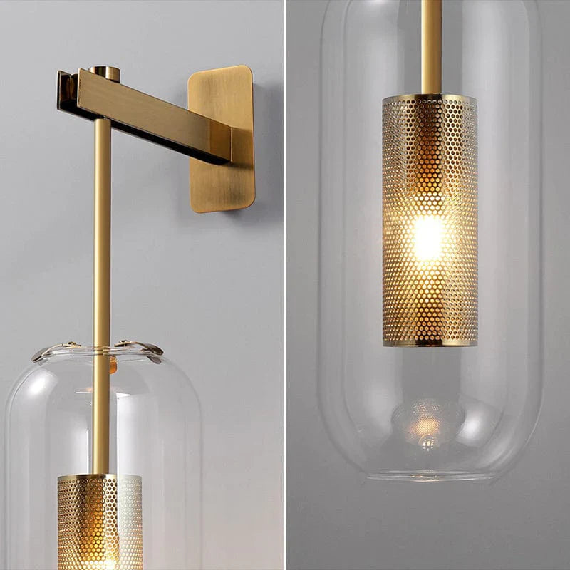 Neith Glas Wandleuchte | Brehn