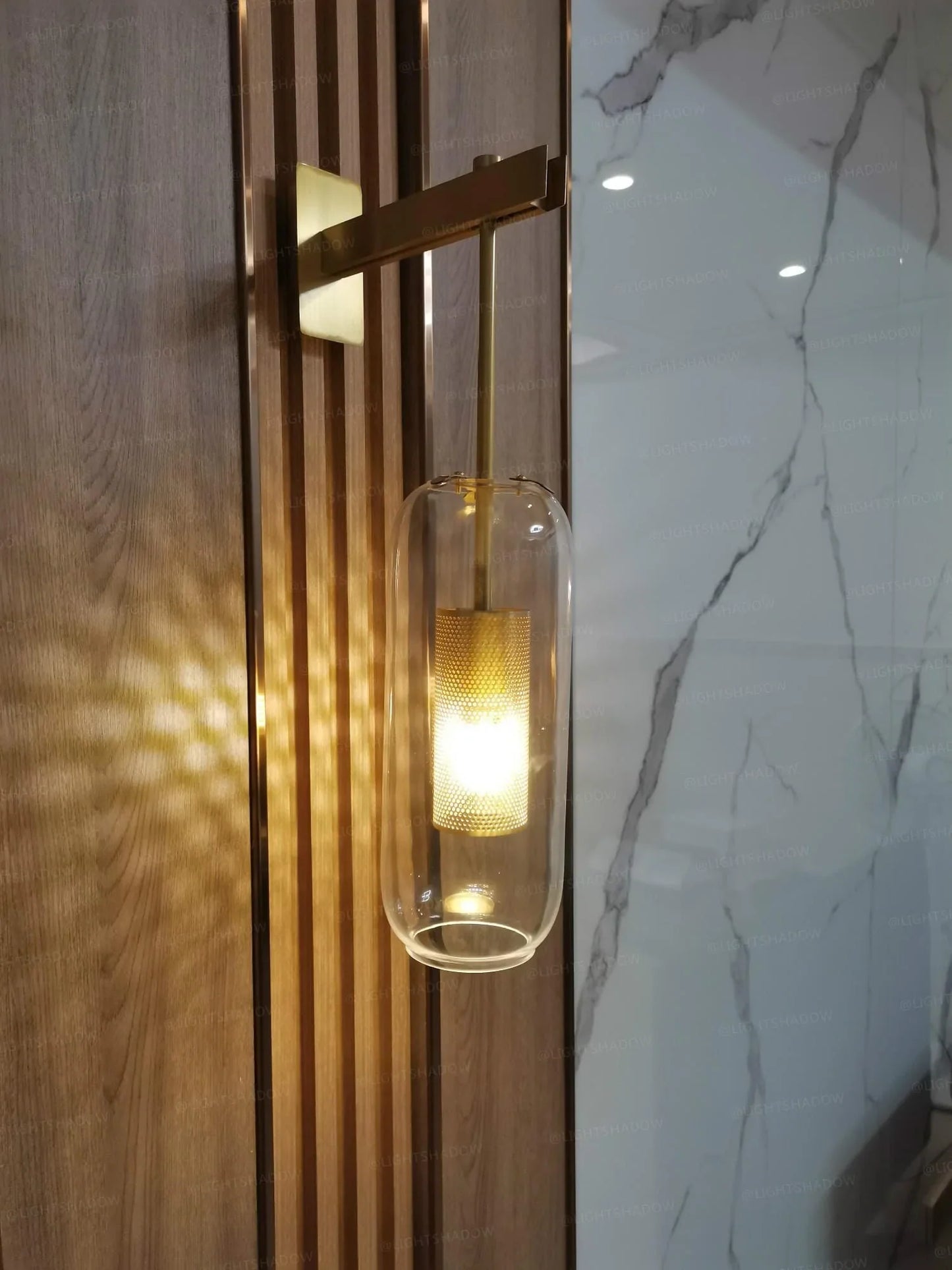 Neith Glas Wandleuchte | Brehn