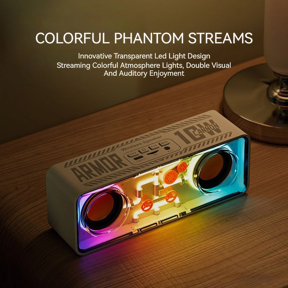 Brehn | Neon Tech Punk-Style Wireless Lautsprecher