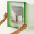 Brehn | Neon Transparenter Fotorahmen – Minimalistischer Acryl Bilderrahmen für Modernes Dekor