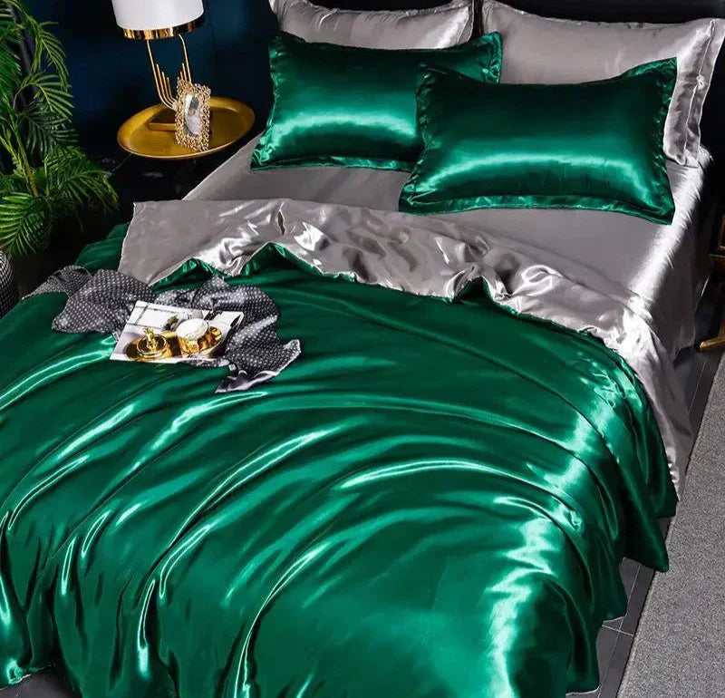 Brehn | SatinLuxe Duvet Cover - Luxe Satin Duvet Cover for Your Bedroom
