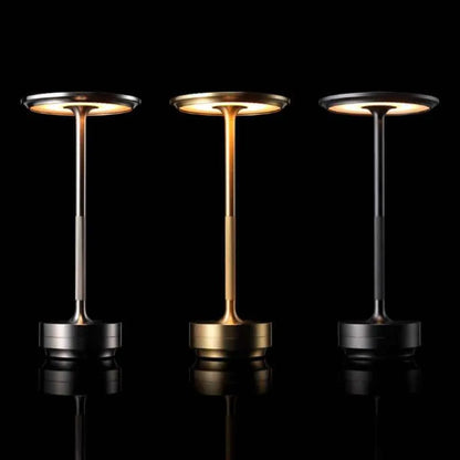 Brehn | Wiederaufladbare Drahtlose Eleganz Tischlampe - Schaffen Sie eine luxuriöse Atmosphäre in jedem Raum