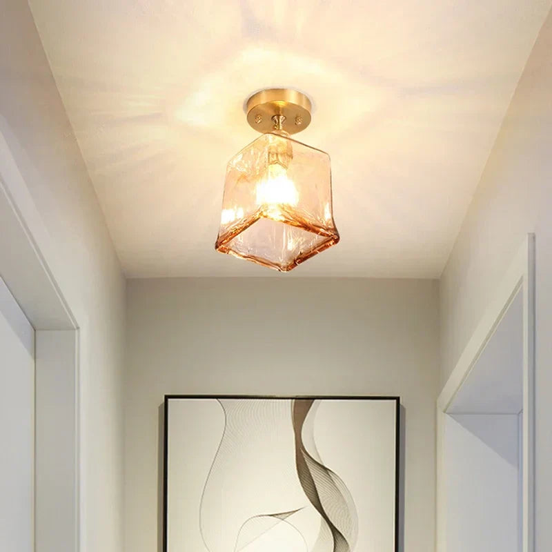 Nordische Deckenleuchte mit kreativer Glas-Tassen-Optik – Modernes Design für Flur und Wohnzimmer | Brehn