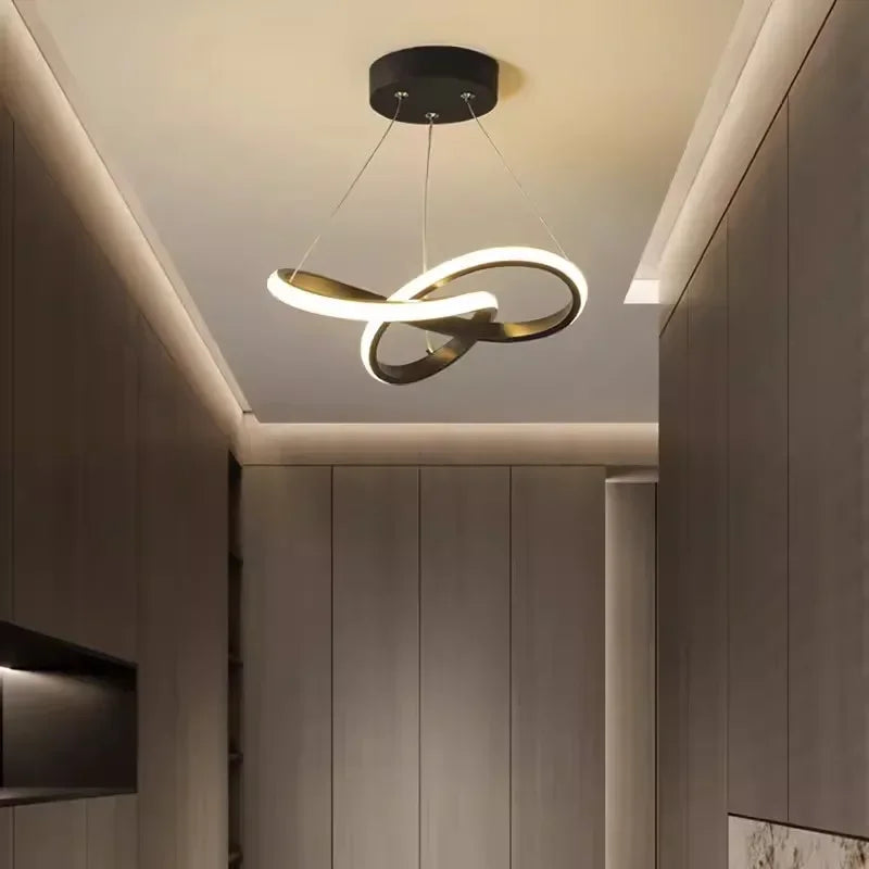 LumiWave LED-Deckenleuchte | Energieeffiziente Designleuchte für Wohnzimmer, Schlafzimmer & Küche | Moderne LED-Beleuchtung