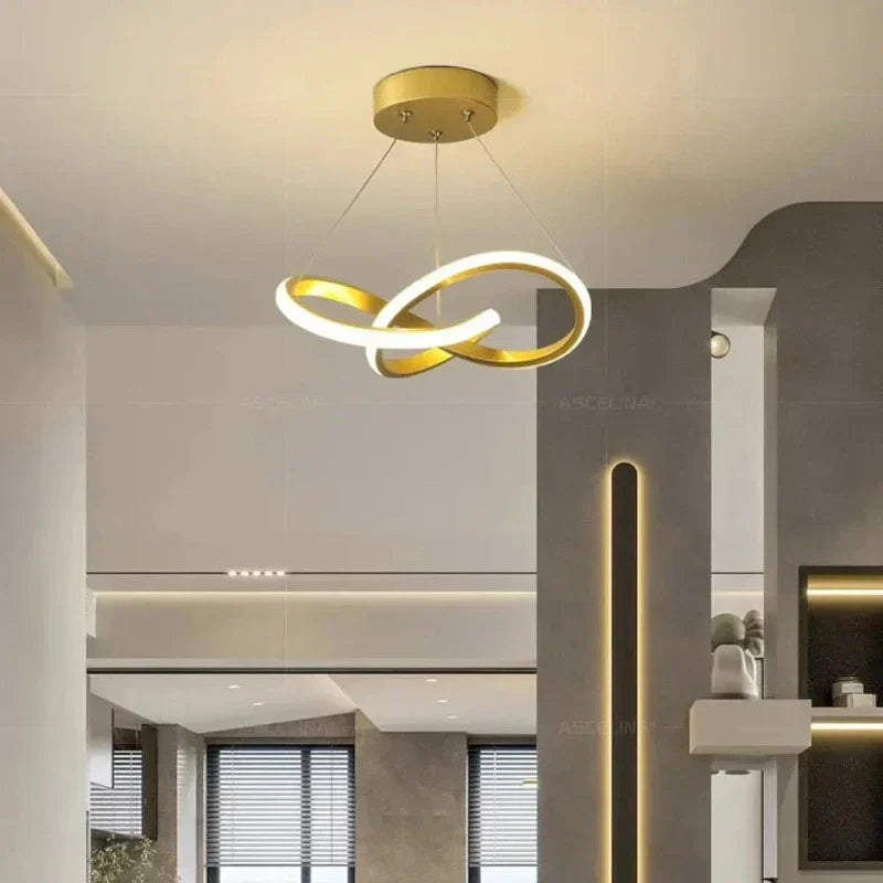LumiWave LED-Deckenleuchte | Energieeffiziente Designleuchte für Wohnzimmer, Schlafzimmer & Küche | Moderne LED-Beleuchtung