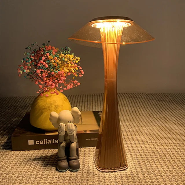 Dimmable LED Tischlampe – Moderne Nachttischlampe mit Touch-Steuerung, elegantes Licht für Schlafzimmer & Wohnzimmer | Brehn