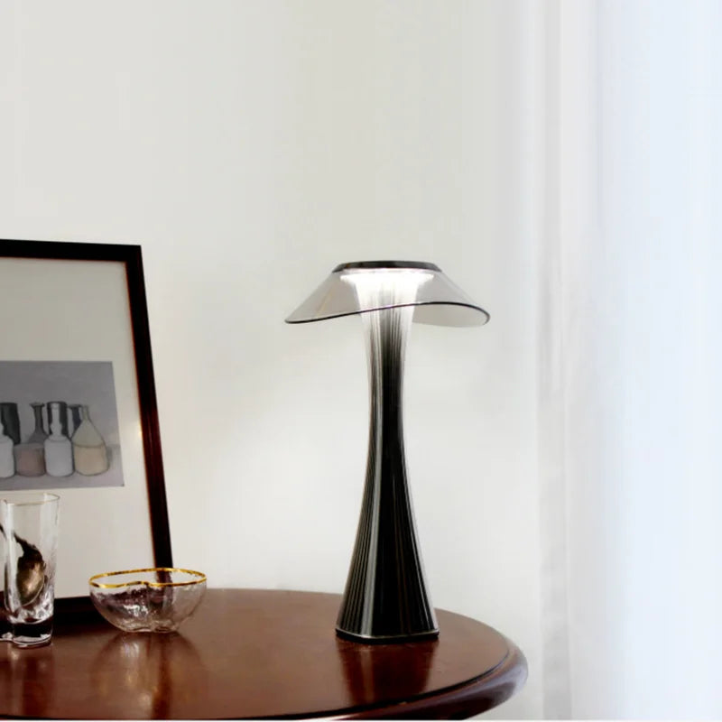 Dimmable LED Tischlampe – Moderne Nachttischlampe mit Touch-Steuerung, elegantes Licht für Schlafzimmer & Wohnzimmer | Brehn