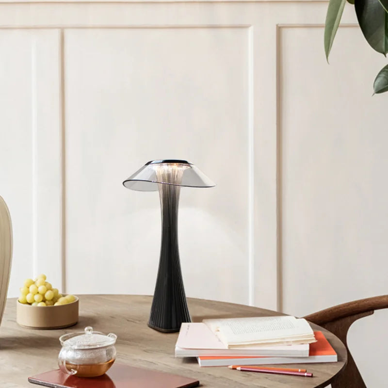 Dimmable LED Tischlampe – Moderne Nachttischlampe mit Touch-Steuerung, elegantes Licht für Schlafzimmer & Wohnzimmer | Brehn