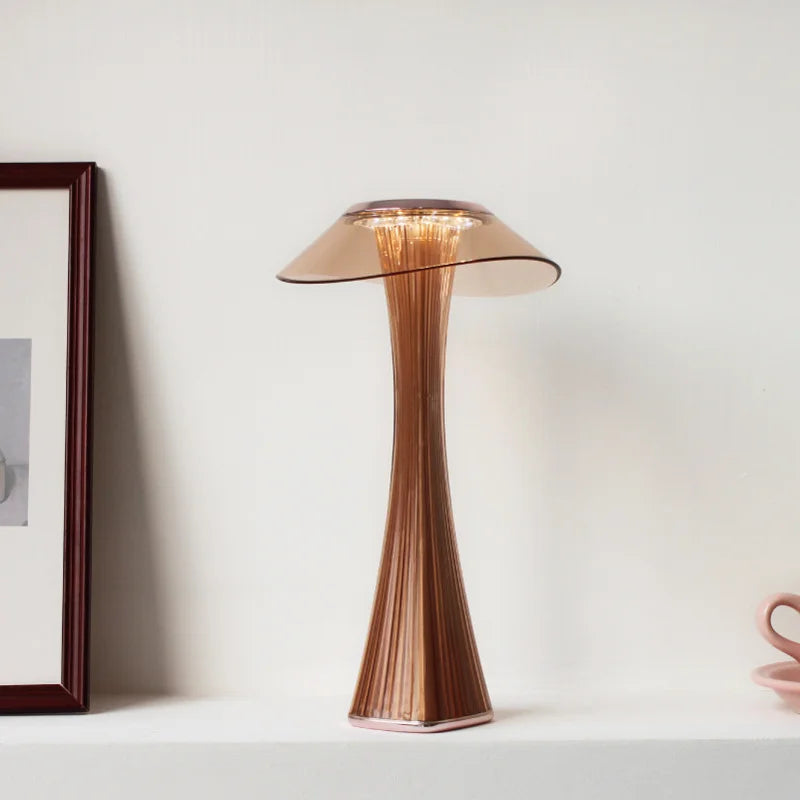 Dimmable LED Tischlampe – Moderne Nachttischlampe mit Touch-Steuerung, elegantes Licht für Schlafzimmer & Wohnzimmer | Brehn