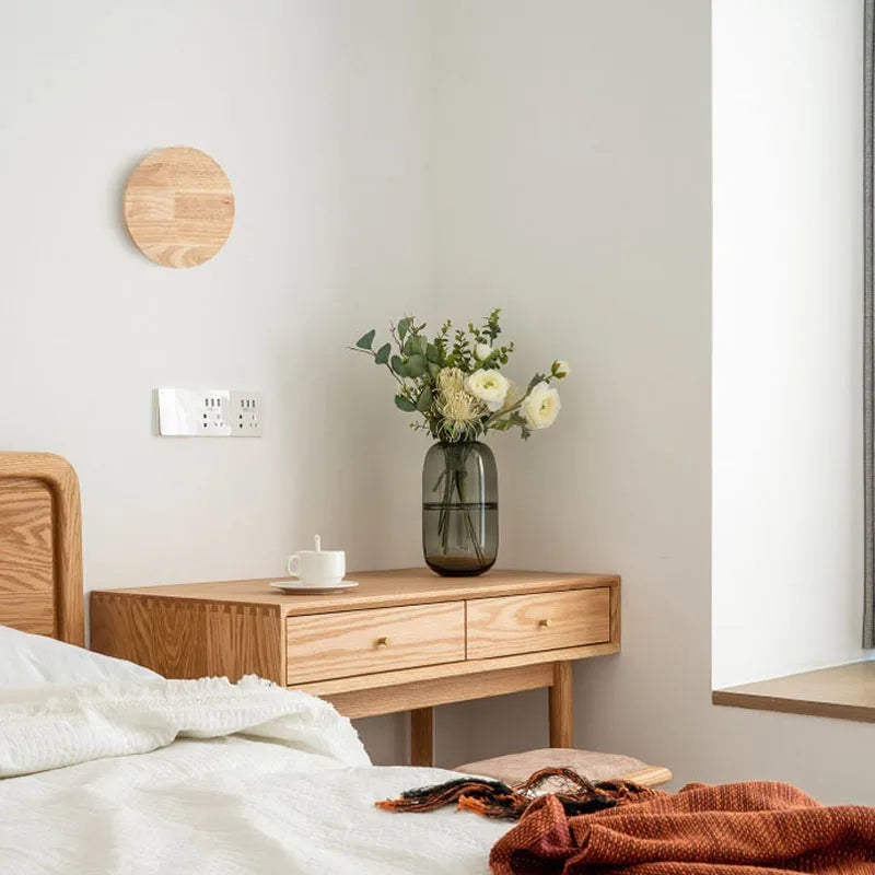 Brehn | LuxeRadiant – Skandinavische Holz-Wandlampe