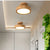 Runde Holz Skandinavische Deckenlampe - NordicLuxe | Brehn