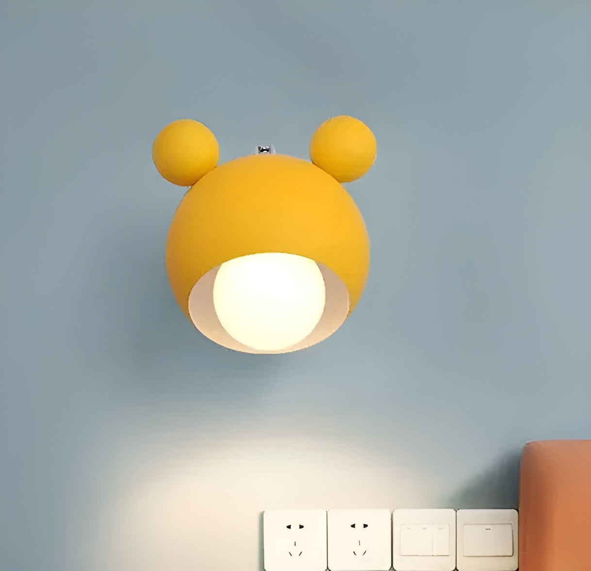 Wandleuchte im Mickey-Mouse-Design - dekorativ und modern | Perfekt für Kinderzimmer und Woonkamer