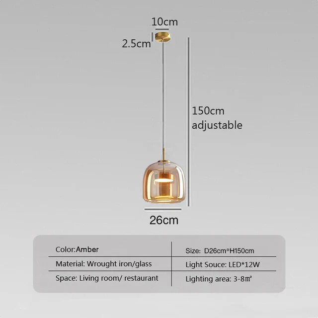 NordicGlow - Minimalistische LED Pendelleuchte für einen zeitlosen Look | Brehn