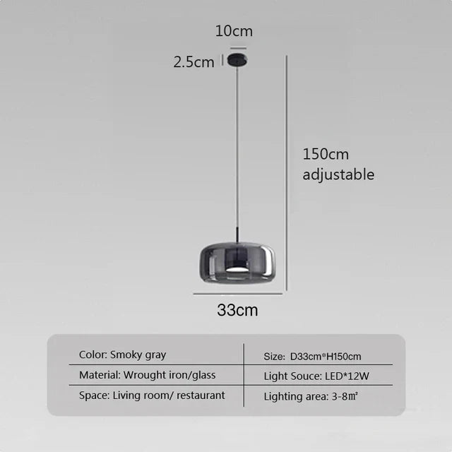 NordicGlow - Minimalistische LED Pendelleuchte für einen zeitlosen Look | Brehn