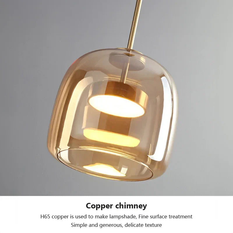 Minimalistische Glaspendelleuchte – Elegante und schlichte Beleuchtung für jeden Raum