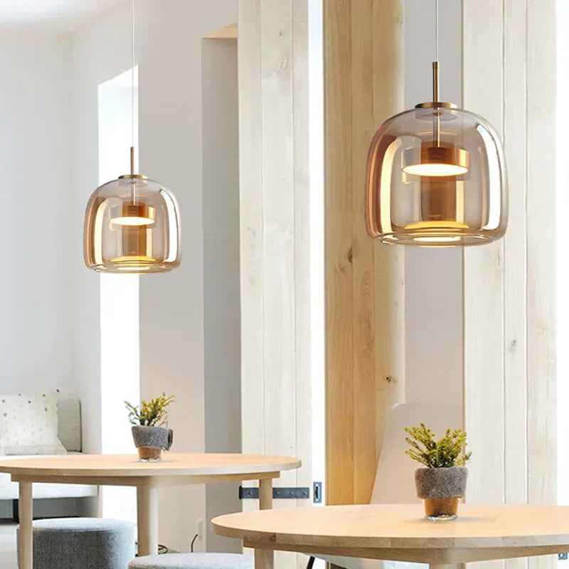 Minimalistische Glaspendelleuchte – Elegante und schlichte Beleuchtung für jeden Raum