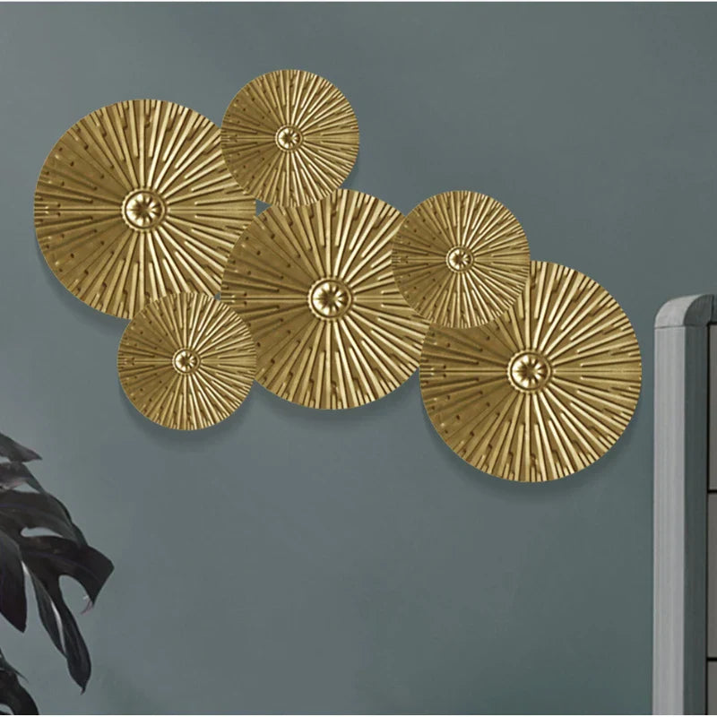 Brehn | Nordischer Gold-Wandbehang