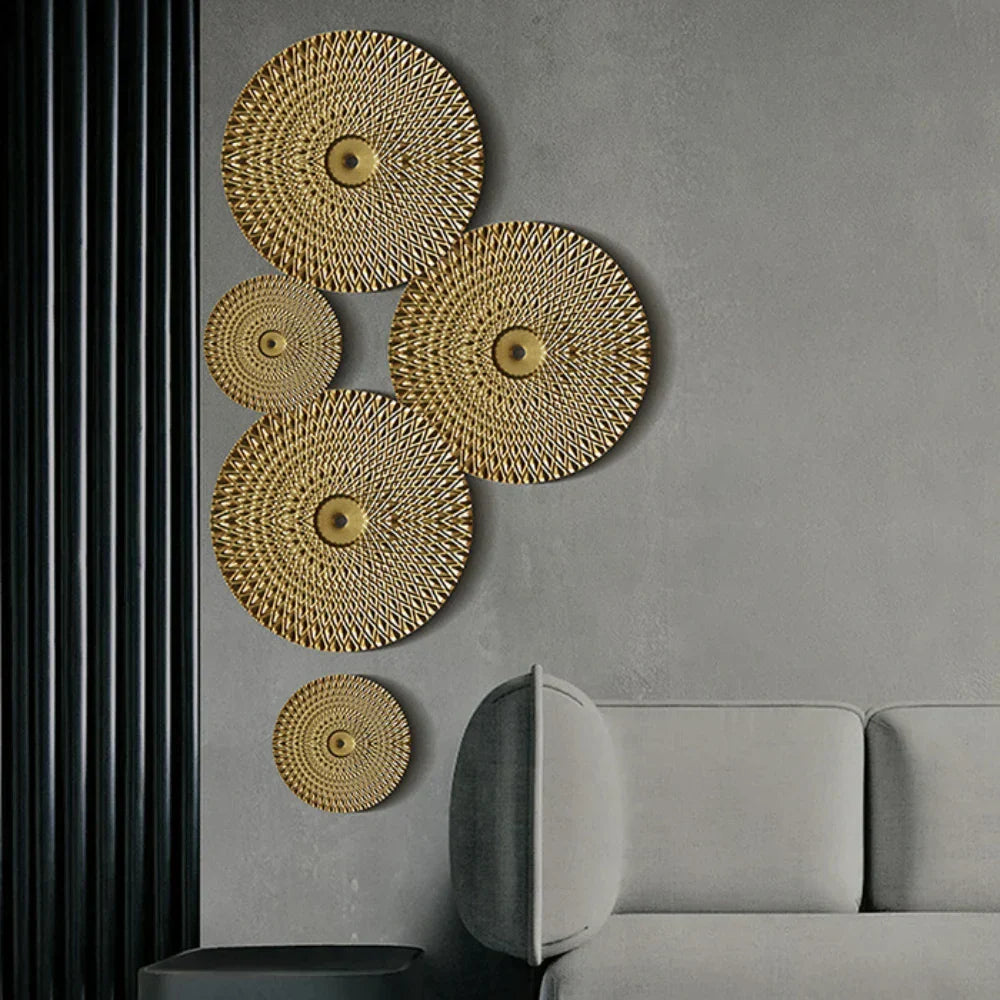 Nordisches Gold Wandbehang