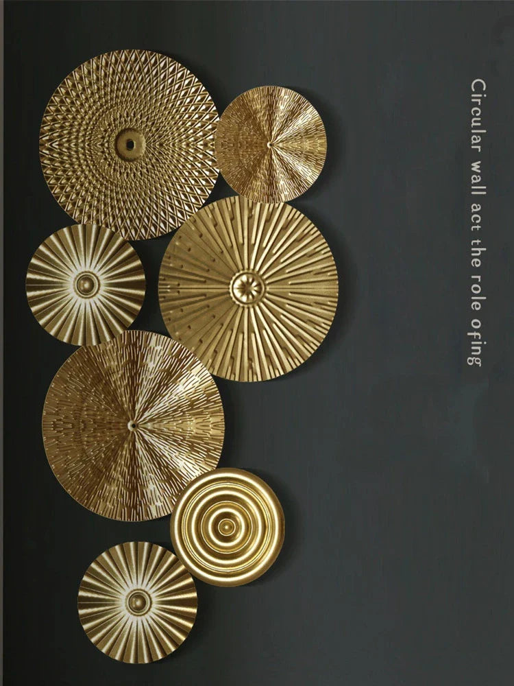 Brehn | Nordischer Gold-Wandbehang