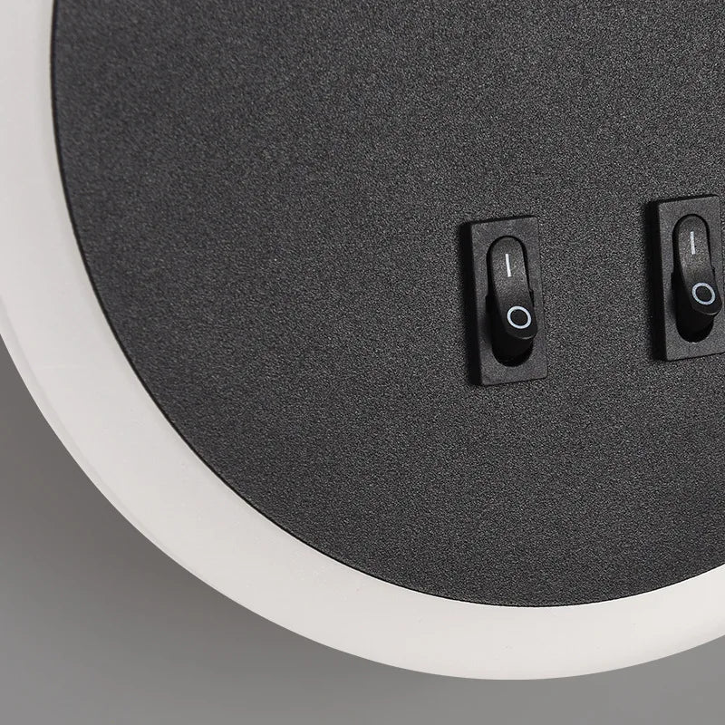 Moderne LED-Wandleuchte mit USB-Ladefunktion – Dimmbare, stimmungsvolle Beleuchtung für Wohnzimmer und Schlafzimmer | Brehn
