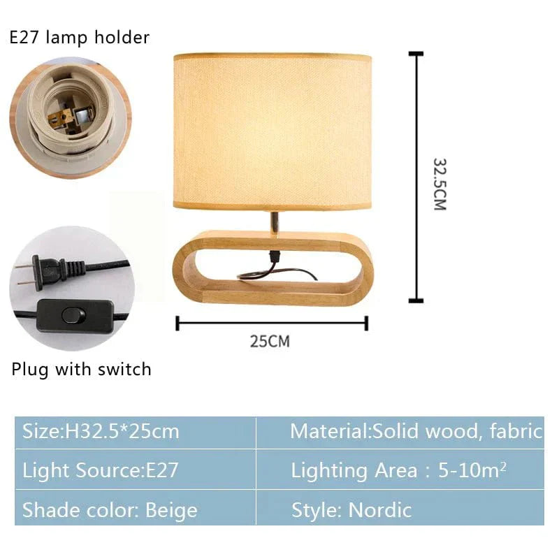 Brehn | ScandiLamp - Elegante Holzlampe - Modernes Design - Warme Atmosphäre