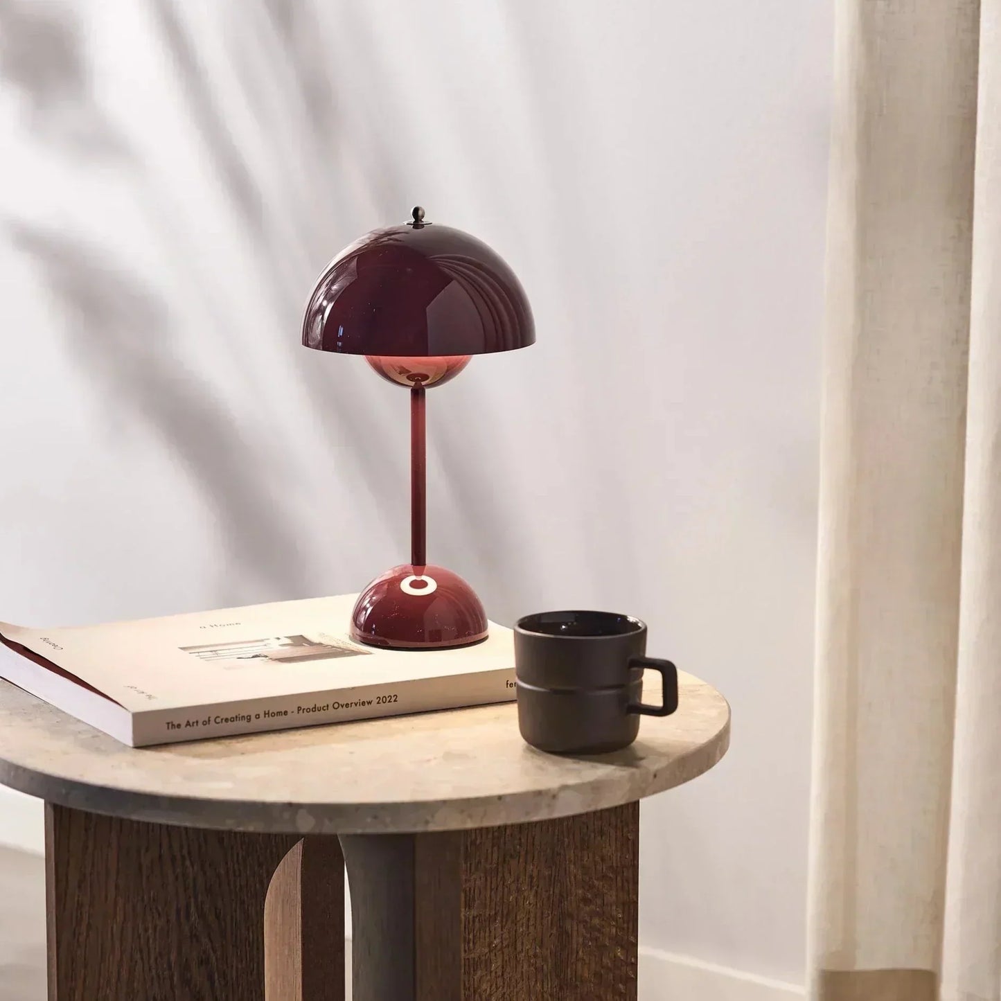 Brehn | NordicGlow Luxe Moderne Pilz Schreibtischlampe