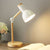 Verstellbare Holz- und Eisen-Schreibtischlampe | Brehn