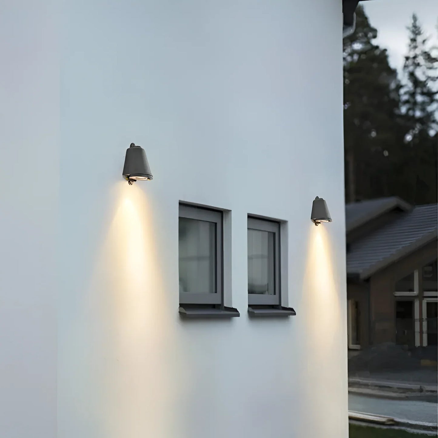 Brehn | Minimalistische LED Außenwandleuchte