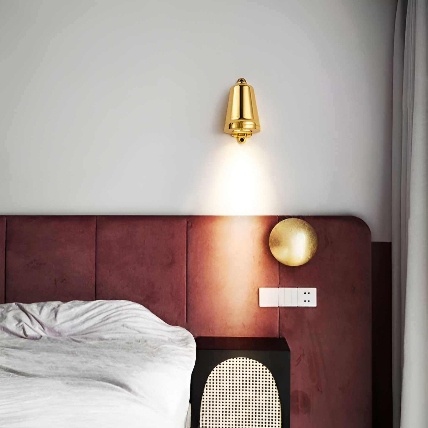Brehn | Minimalistische LED Außenwandleuchte