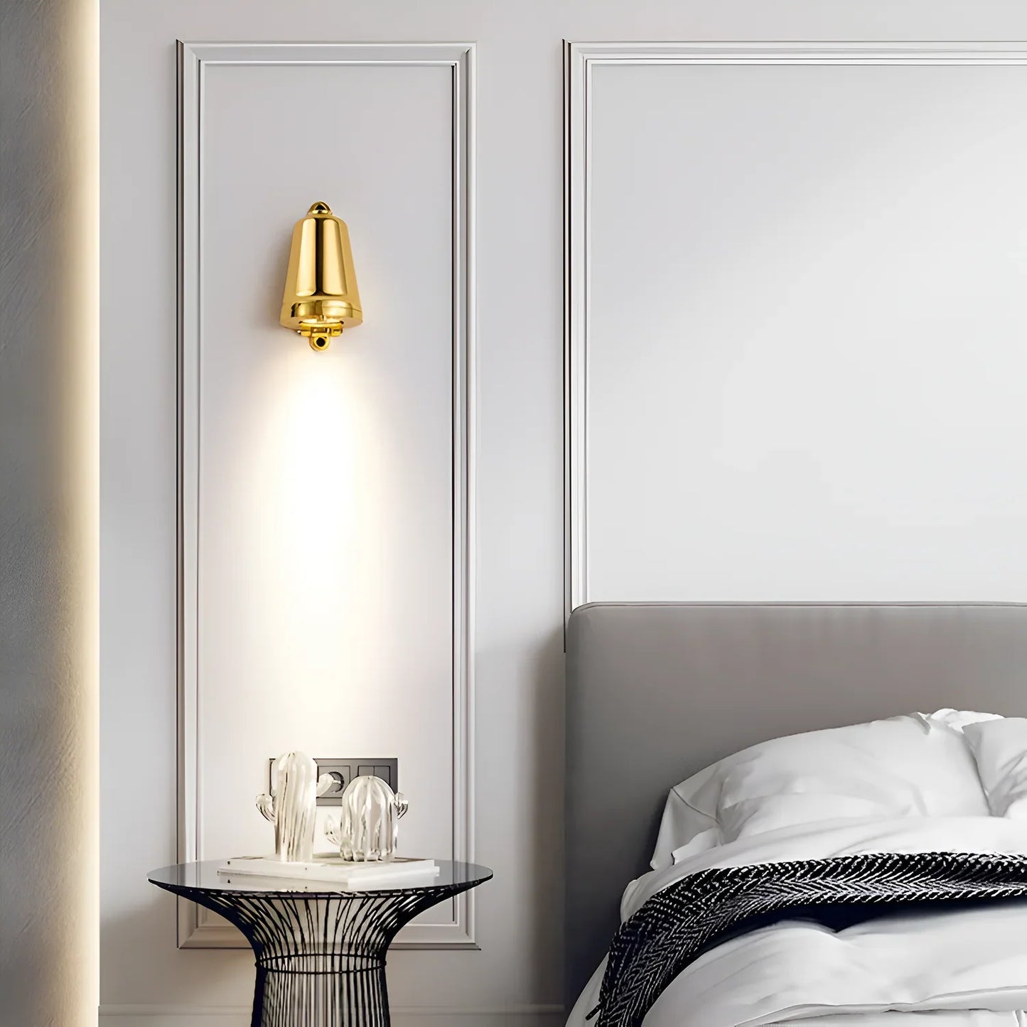 Brehn | Minimalistische LED Außenwandleuchte